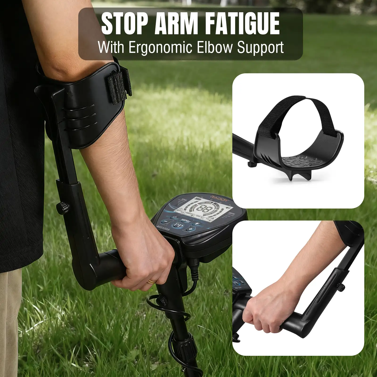 MD120A Professional Adult Metal Detector - Image 8