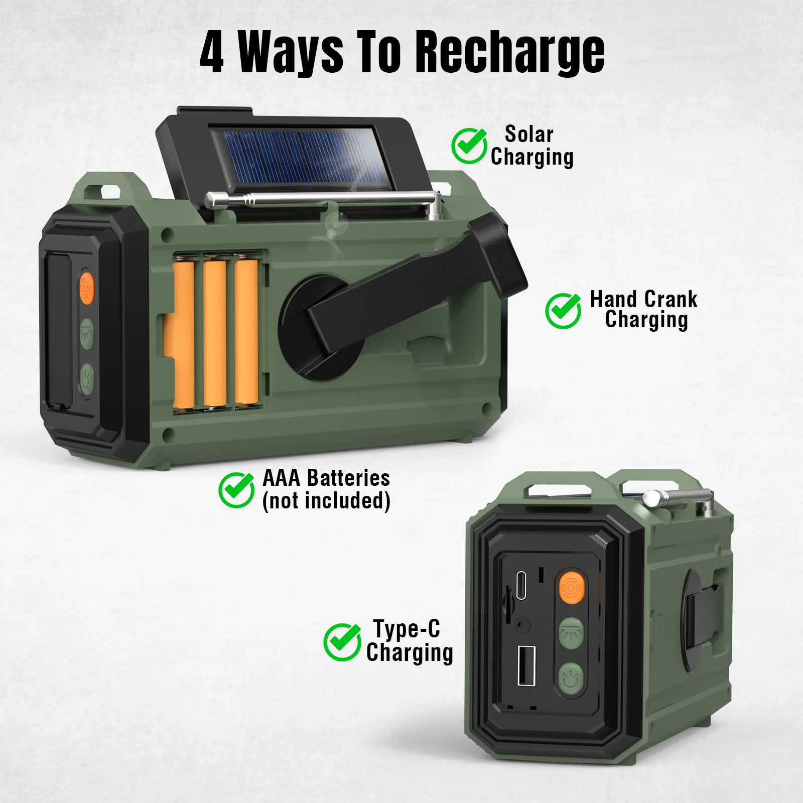 SH-905 Emergency Radio - Image 5