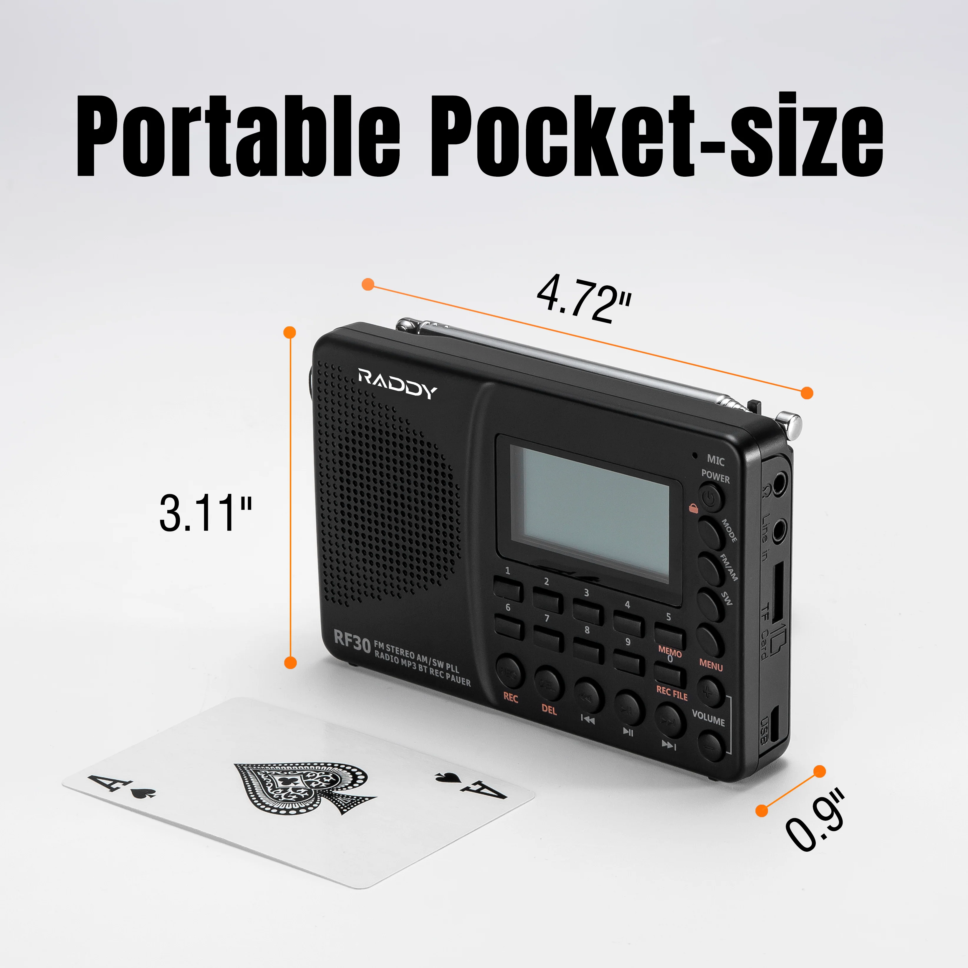RF30 FM/AM/SW Shortwave Radio - Image 5