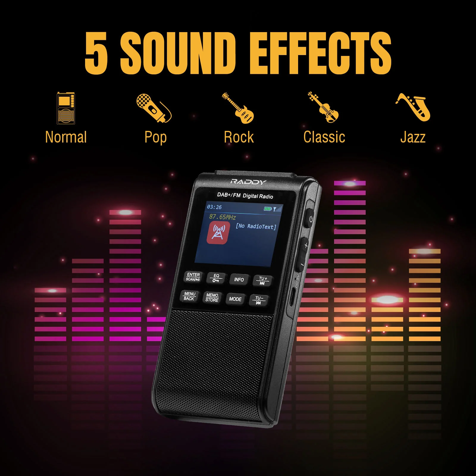 RD939 DAB/DAB+ FM Radio - Image 9