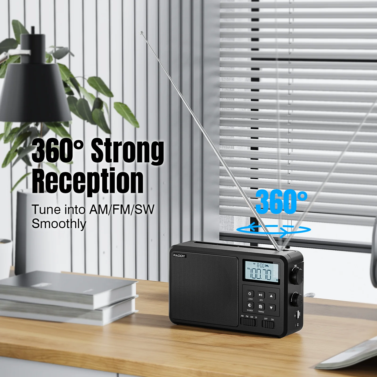 RF206 Portable Shortwave Radio - Image 6
