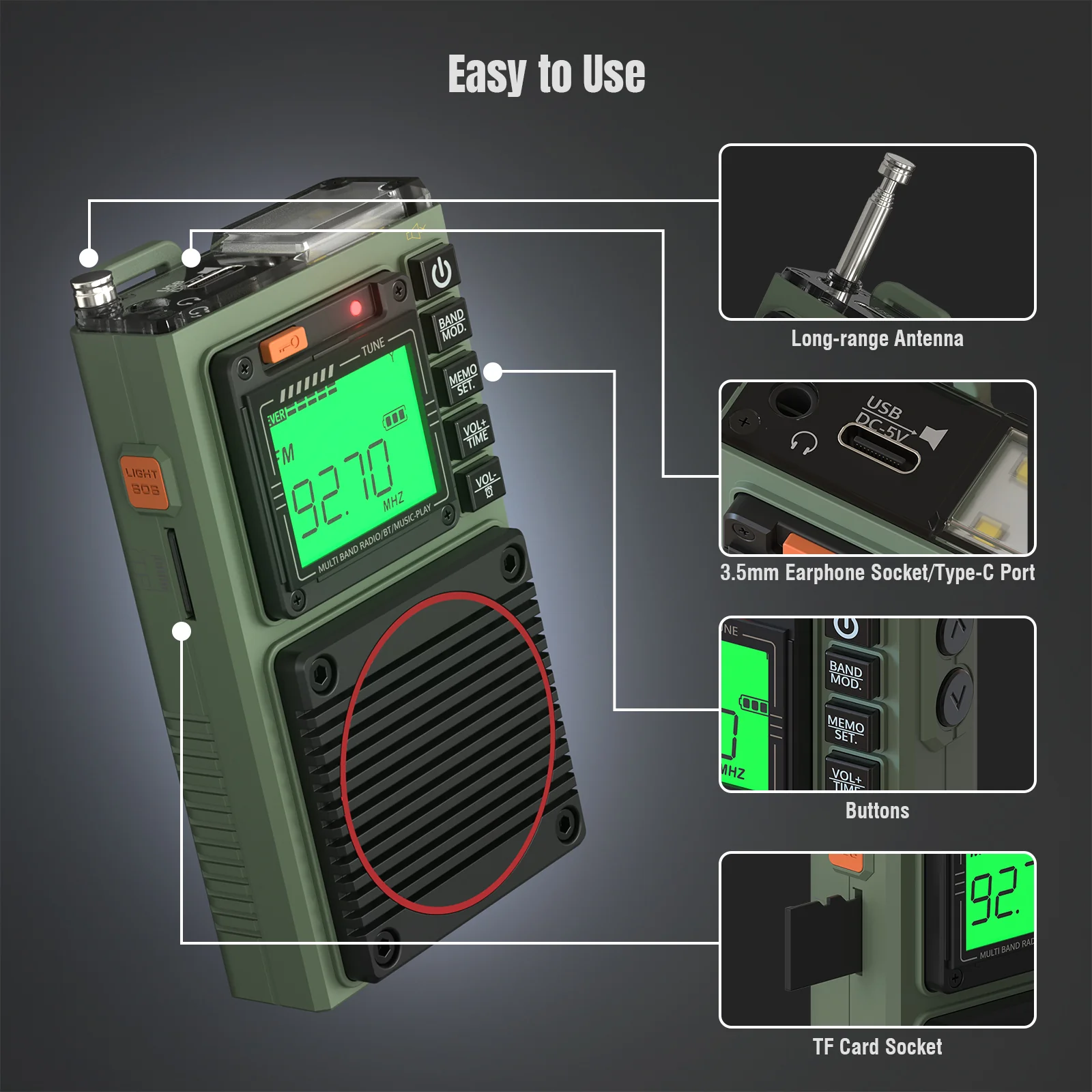 RF75A APP Control SW Radio - Image 11