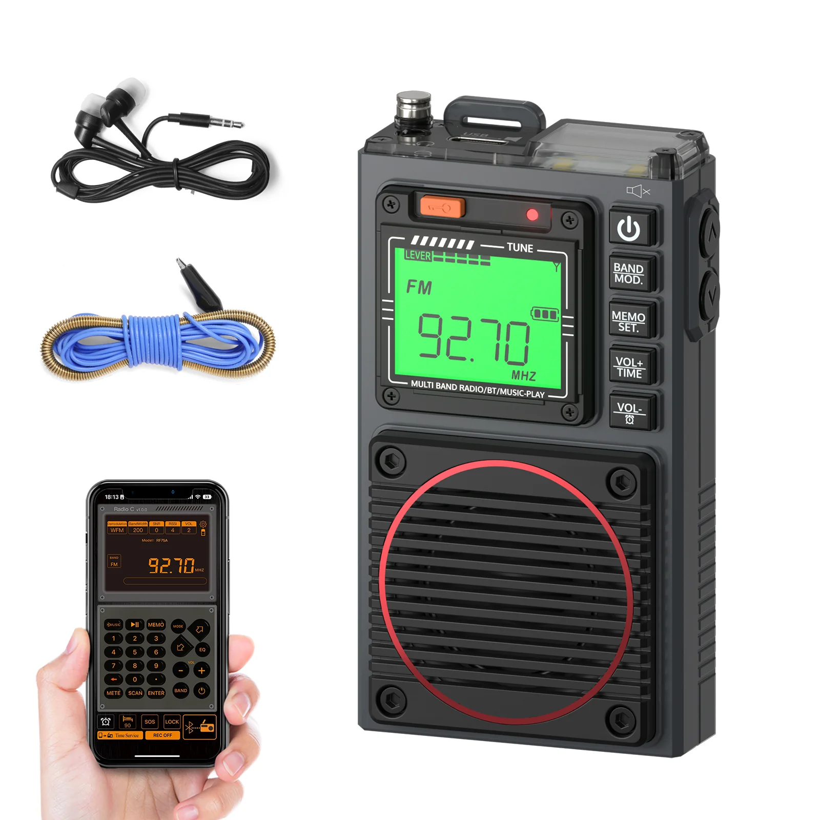 RF75A APP Control SW Radio - Image 3