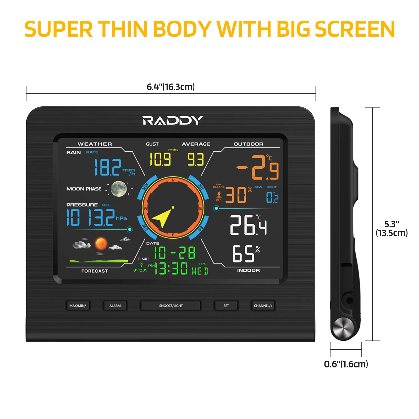 WF-100C Lite Professional Weather Station - Image 4