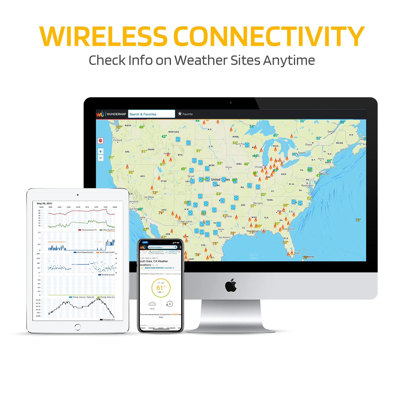 WF-100C Lite Professional Weather Station - Image 5
