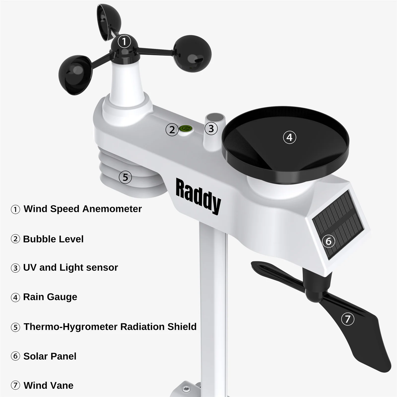 WF-100C Professional Weather Station - Image 4