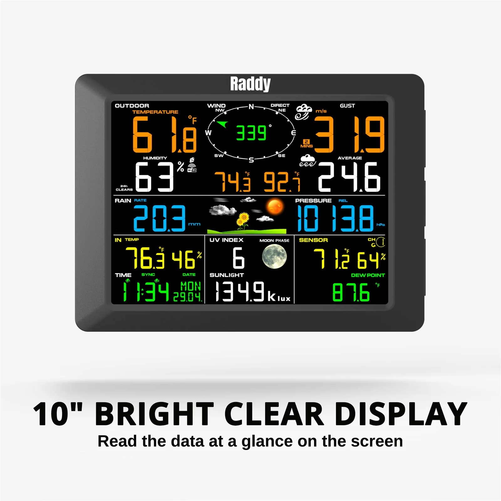 WF-100C Professional Weather Station - Image 6