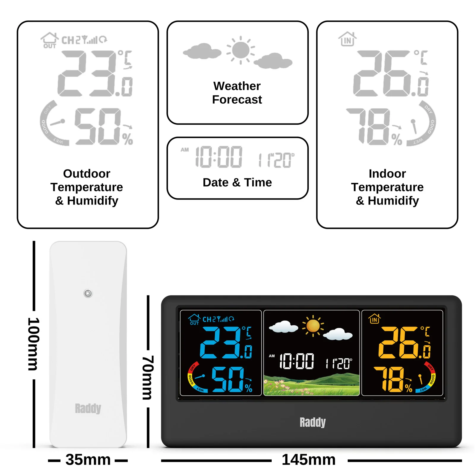 WF-55C Wireless Weather Station - Image 4