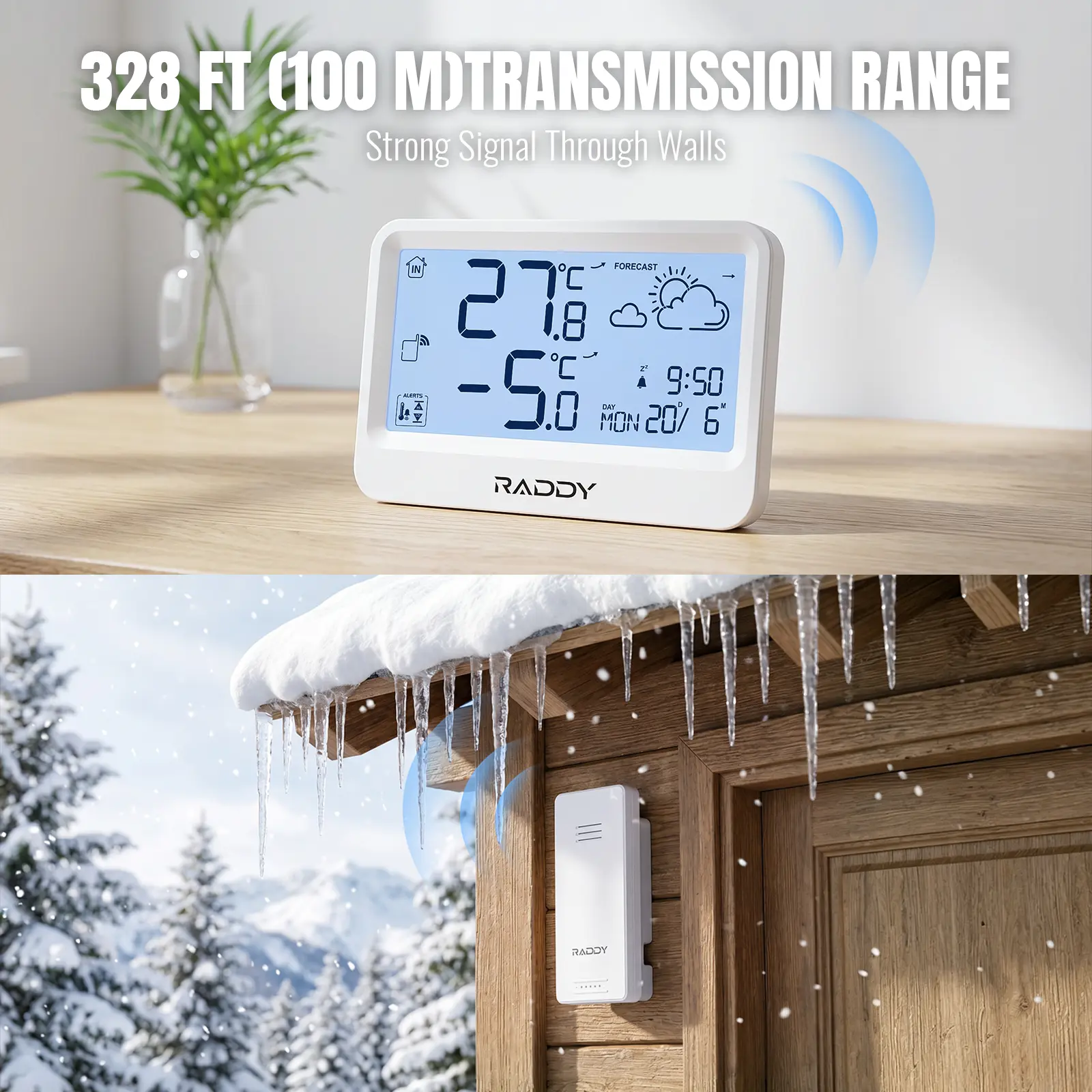 WF-60 Digital Home Weather Station - Image 3