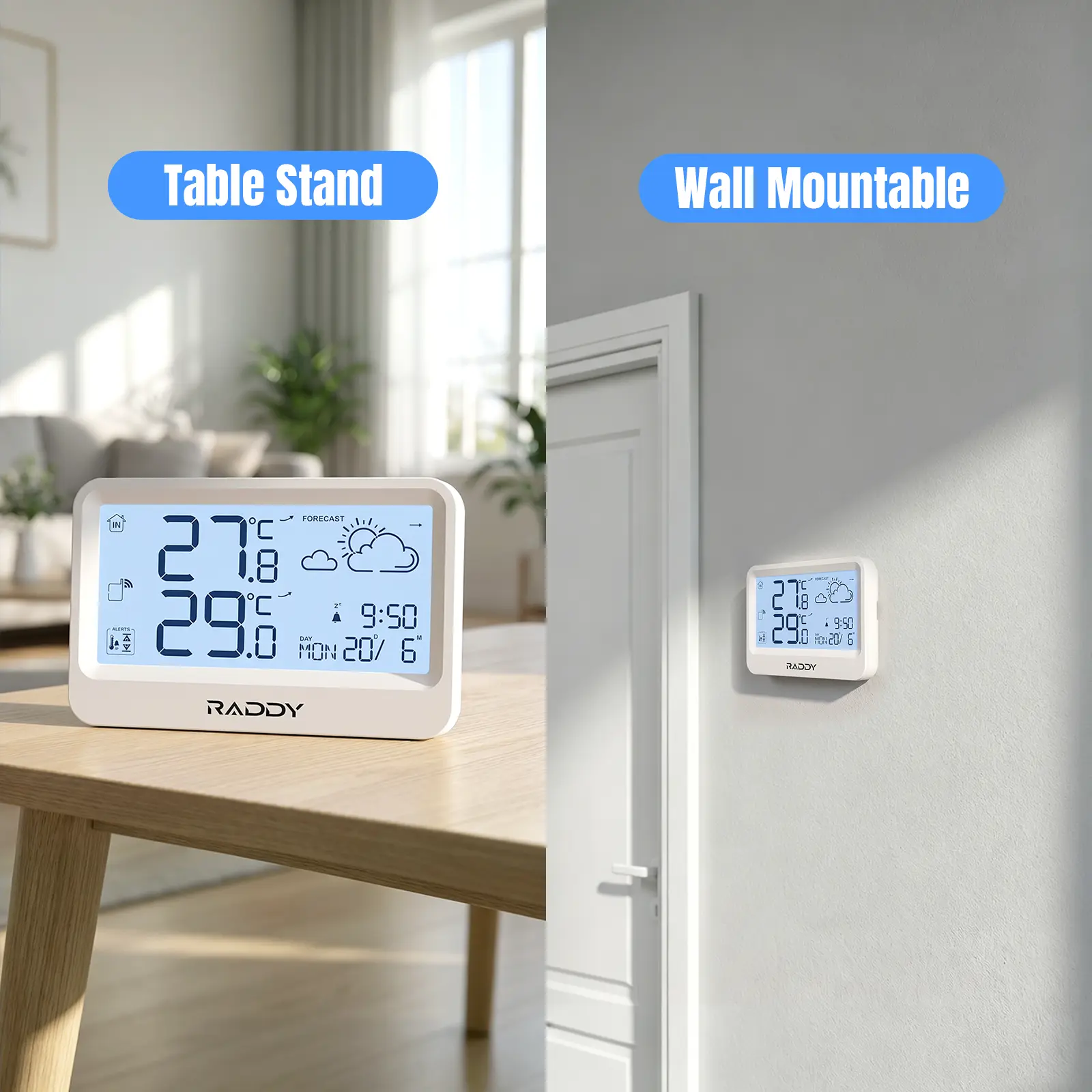WF-60 Digital Home Weather Station - Image 7