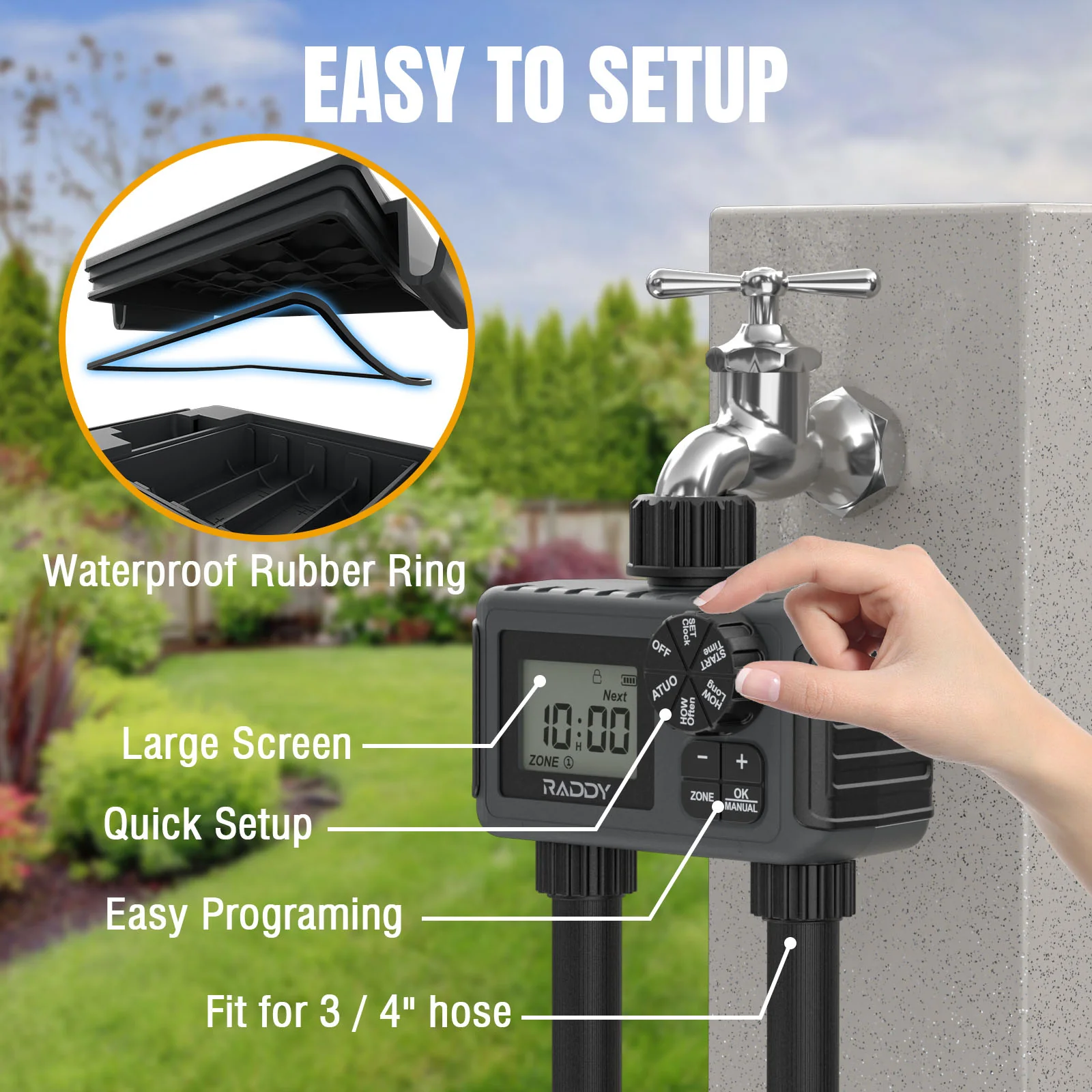 WS-5 2-Outlet Water Timer - Image 6